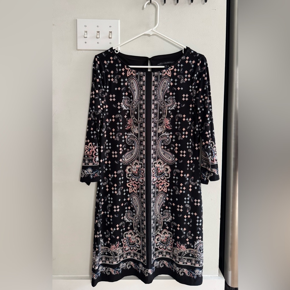 White House Black Market Paisley Dress
